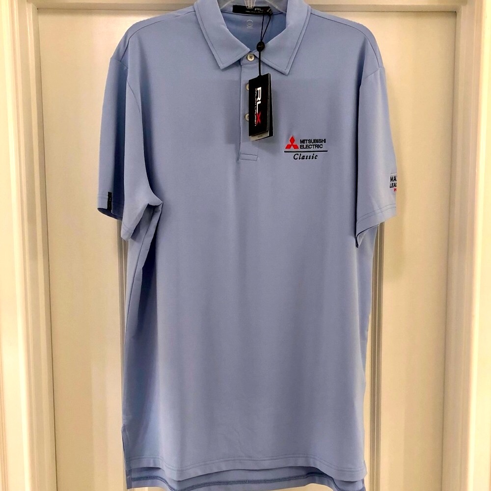 NWT RLX Ralph Lauren Maxwell Leadership PRO-AM Polo Sz L